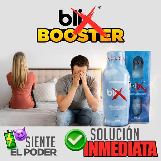 ENERGIZANTE Y POTENCIADOR BLIX BOOSTER 500 ML