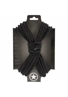 Ouch! Cuerda de bondage de 10 metros, negra