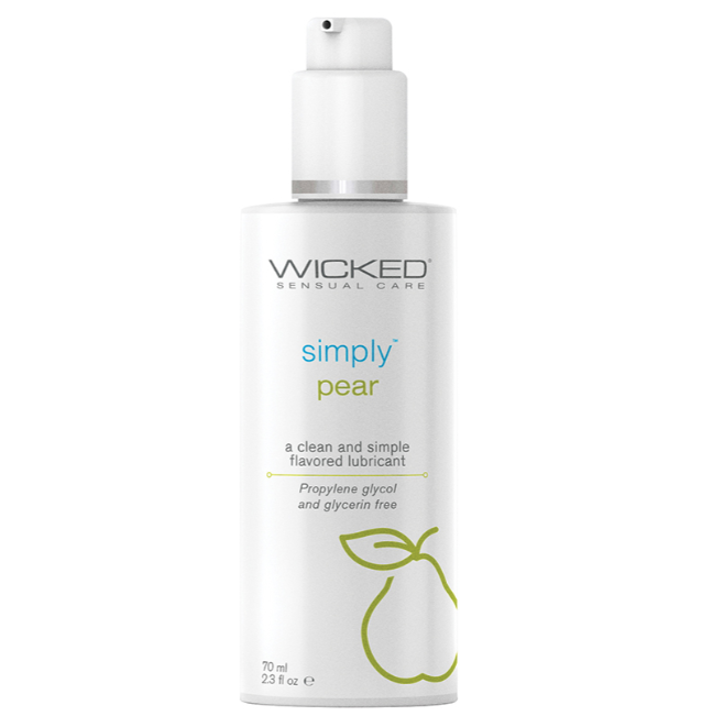 Lubricante Wicked Simply Sabor Pera 2.3 oz