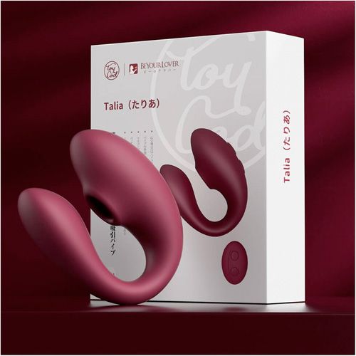 Vibrador con Succionador para Parejas con APP y Bluetooth Talia