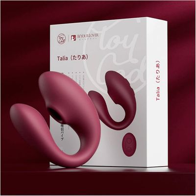 Vibrador con Succionador para Parejas con APP y Bluetooth Talia
