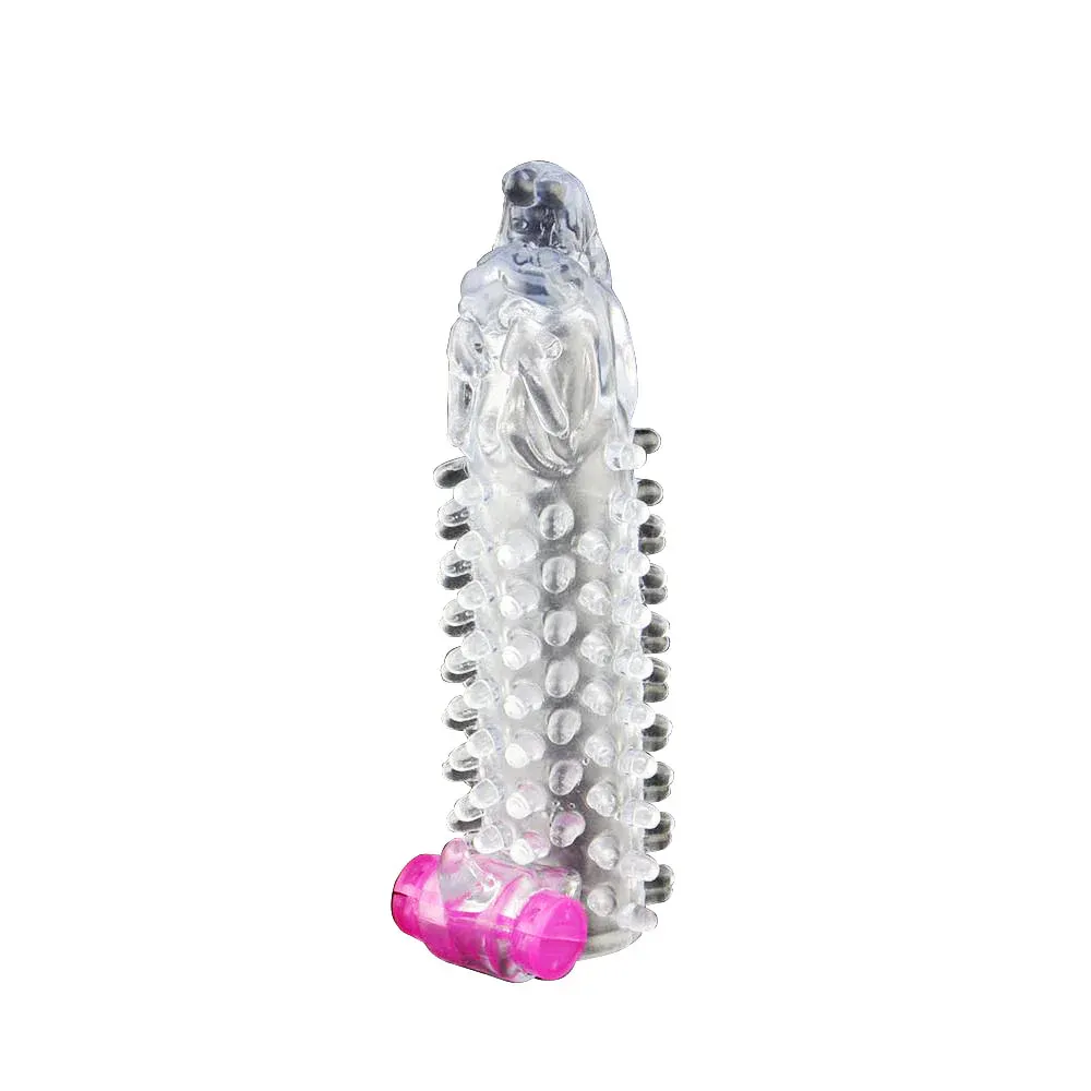 Funda Crystal con Vibrador Cabeza de Dragon