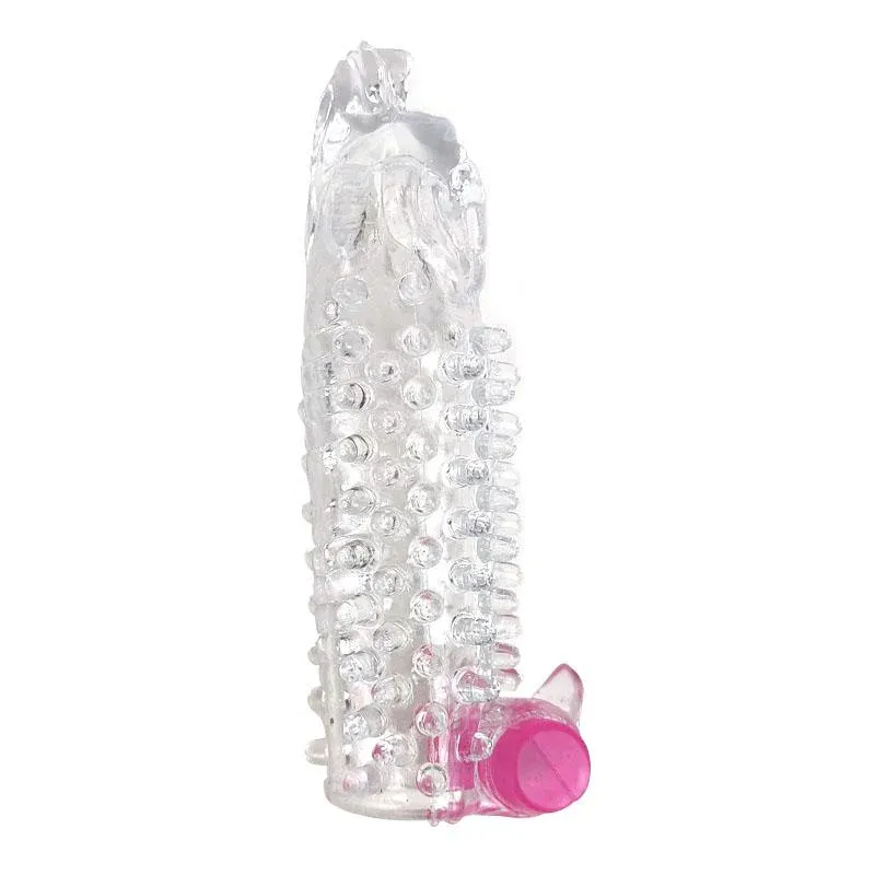 Funda Crystal con Vibrador Cabeza de Dragon