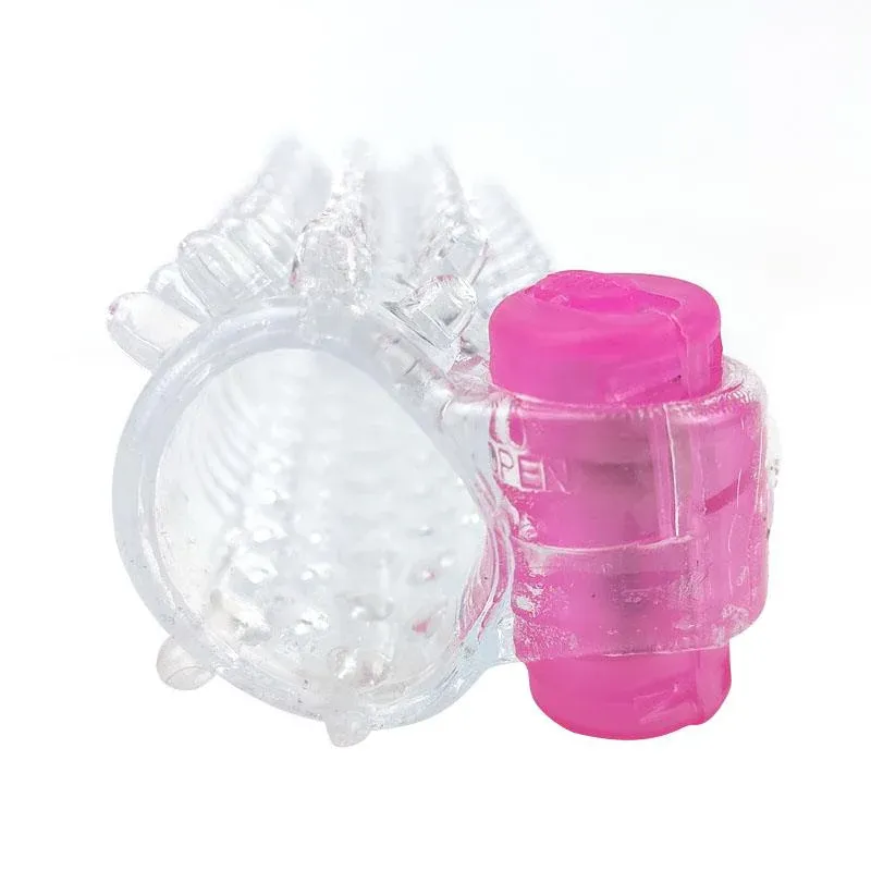 Funda Crystal con Vibrador Cabeza de Dragon