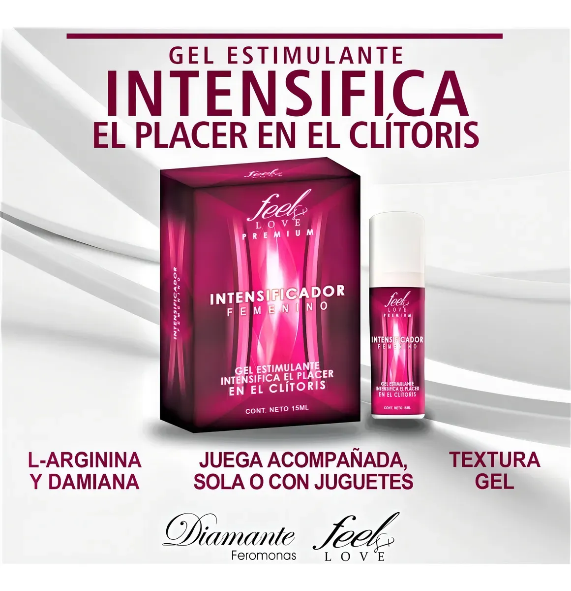 Gel Lubricante Super Intensificador Vaginal Multiorgasmico