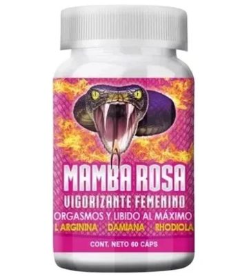 Mamba Rosa Vigorizante Femenino Combate La Frigidez