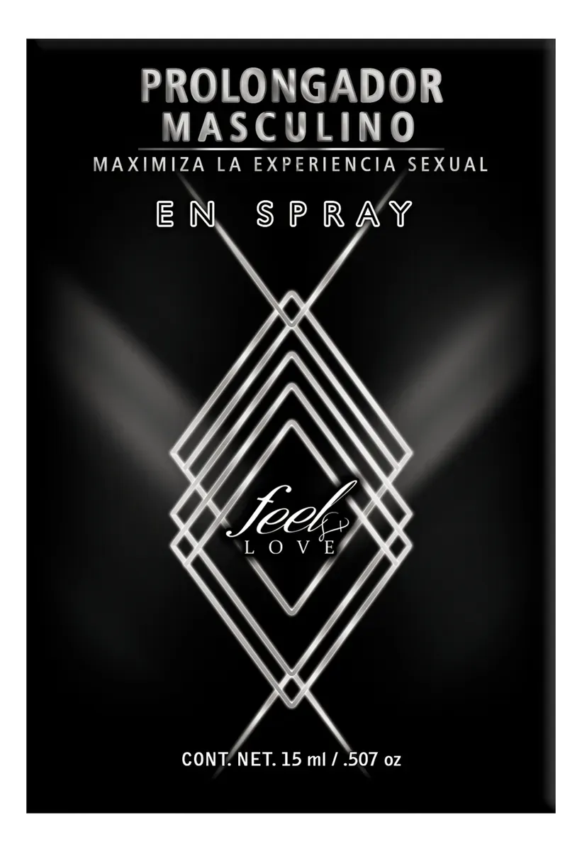 Prolongador Masculino Spray Feel Love 15ml
