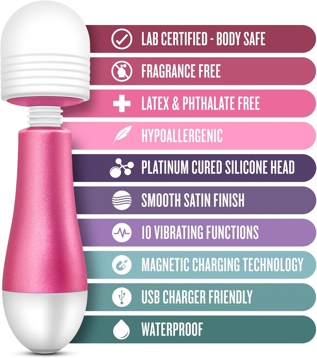 Microfono vibrador Noje Blush