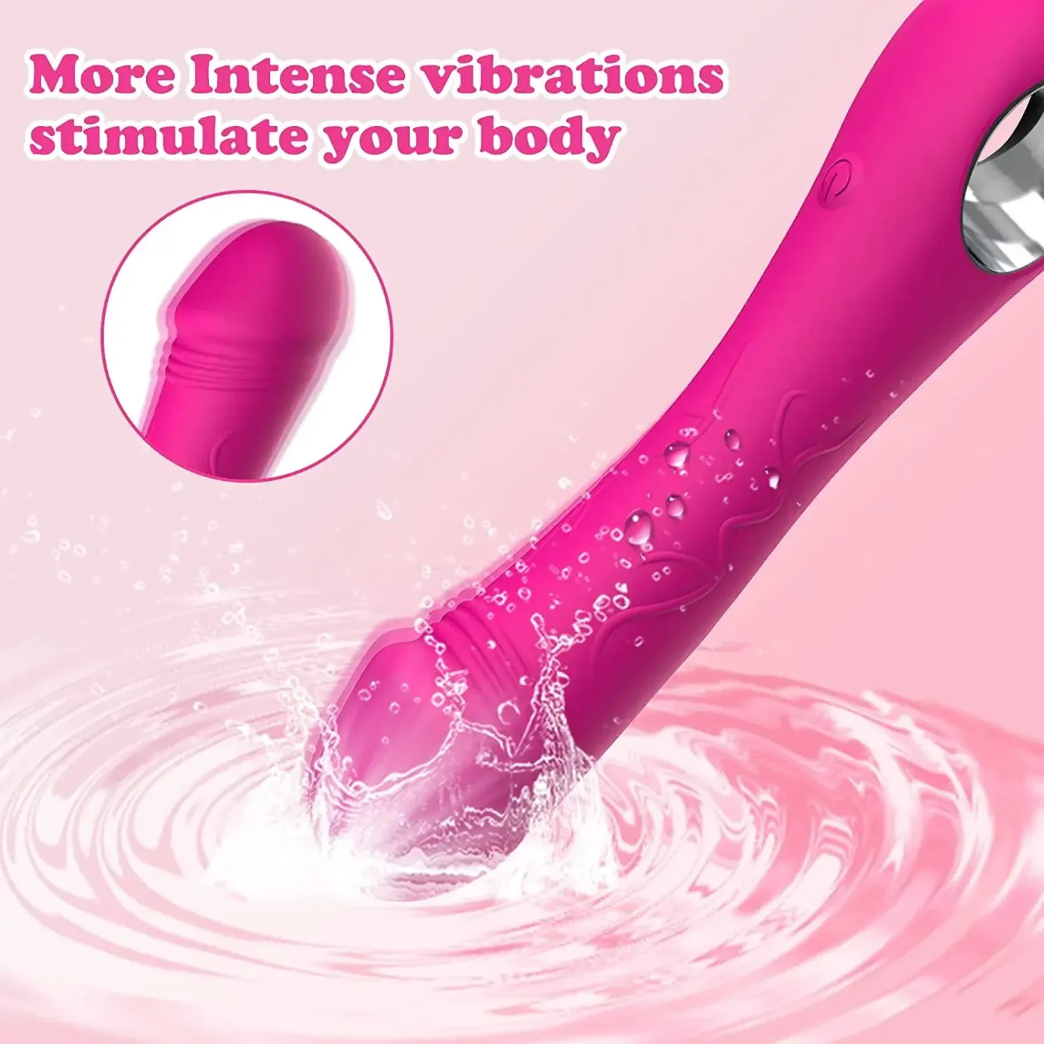 Dildo Vibrador Realista Punto G Raven II