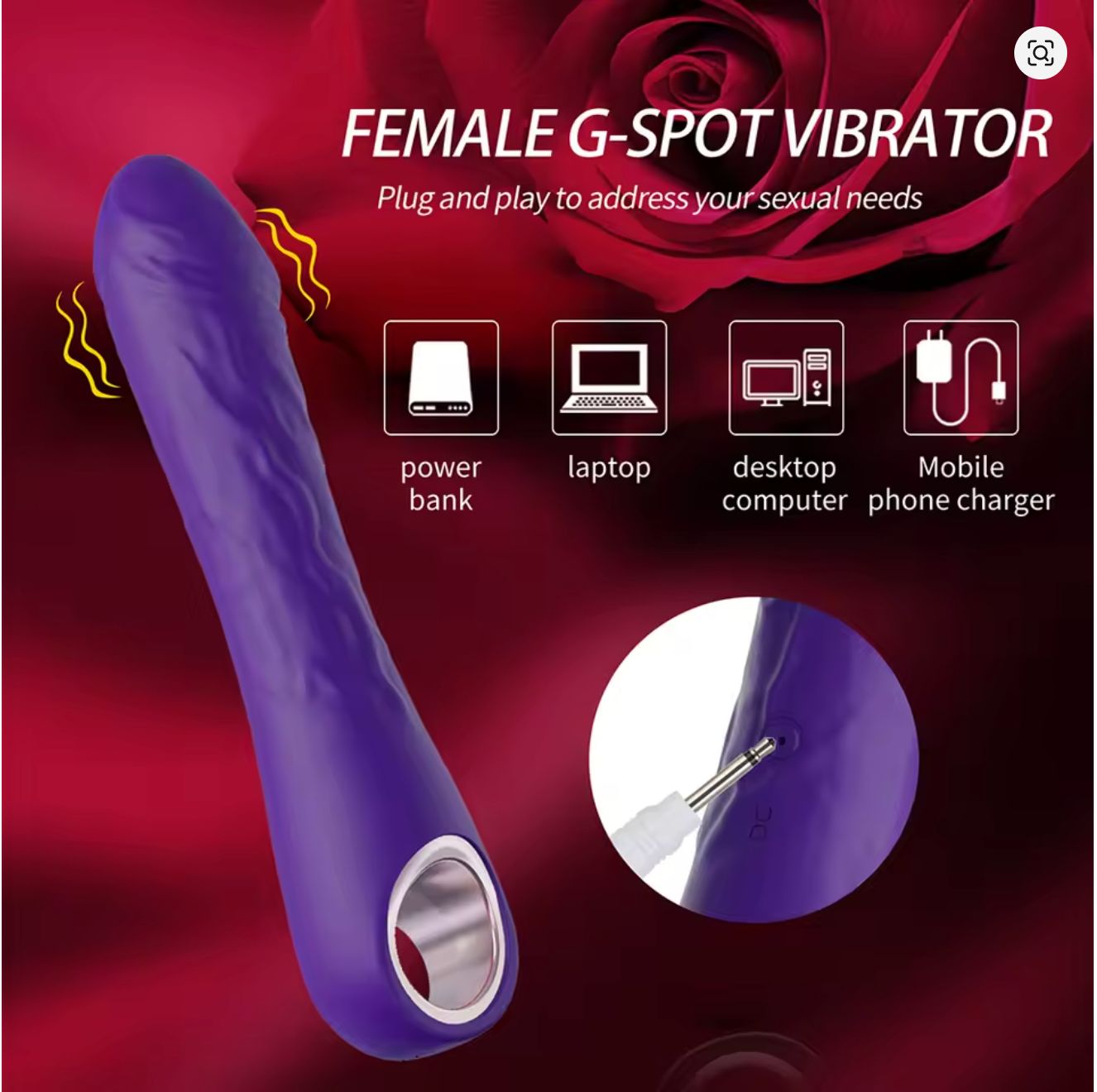 Dildo Vibrador Realista Punto G Raven II