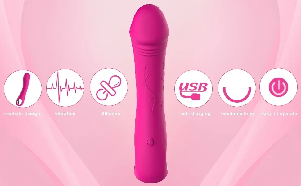 Dildo Vibrador Realista Punto G Raven II
