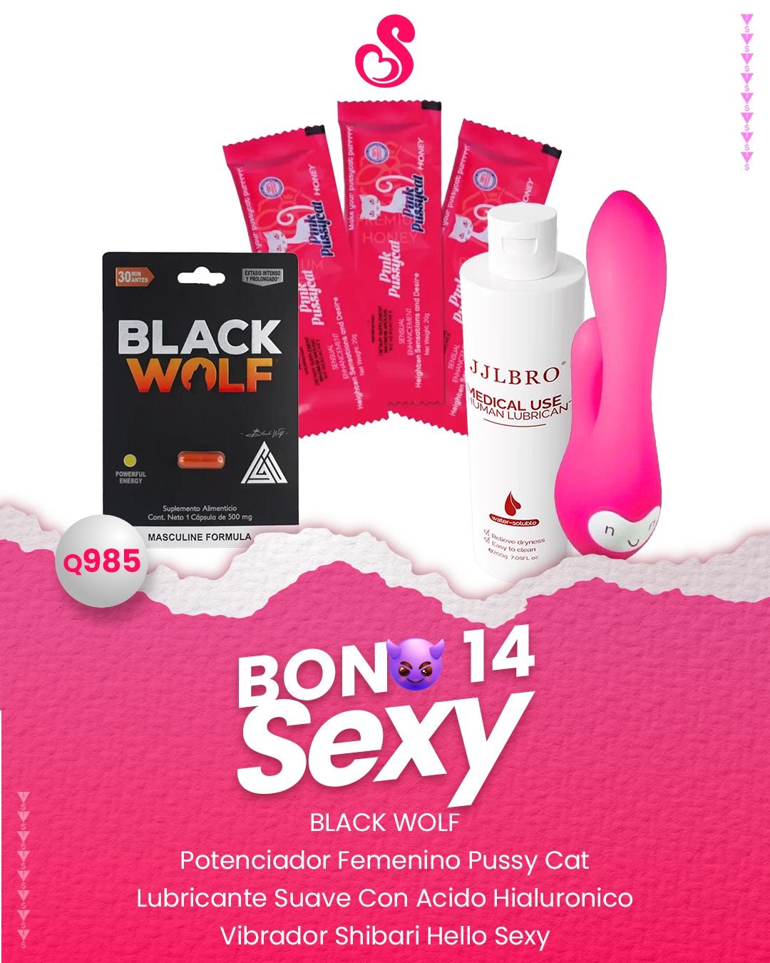 COMBO ESPECIAL BONO 14 SEXY
