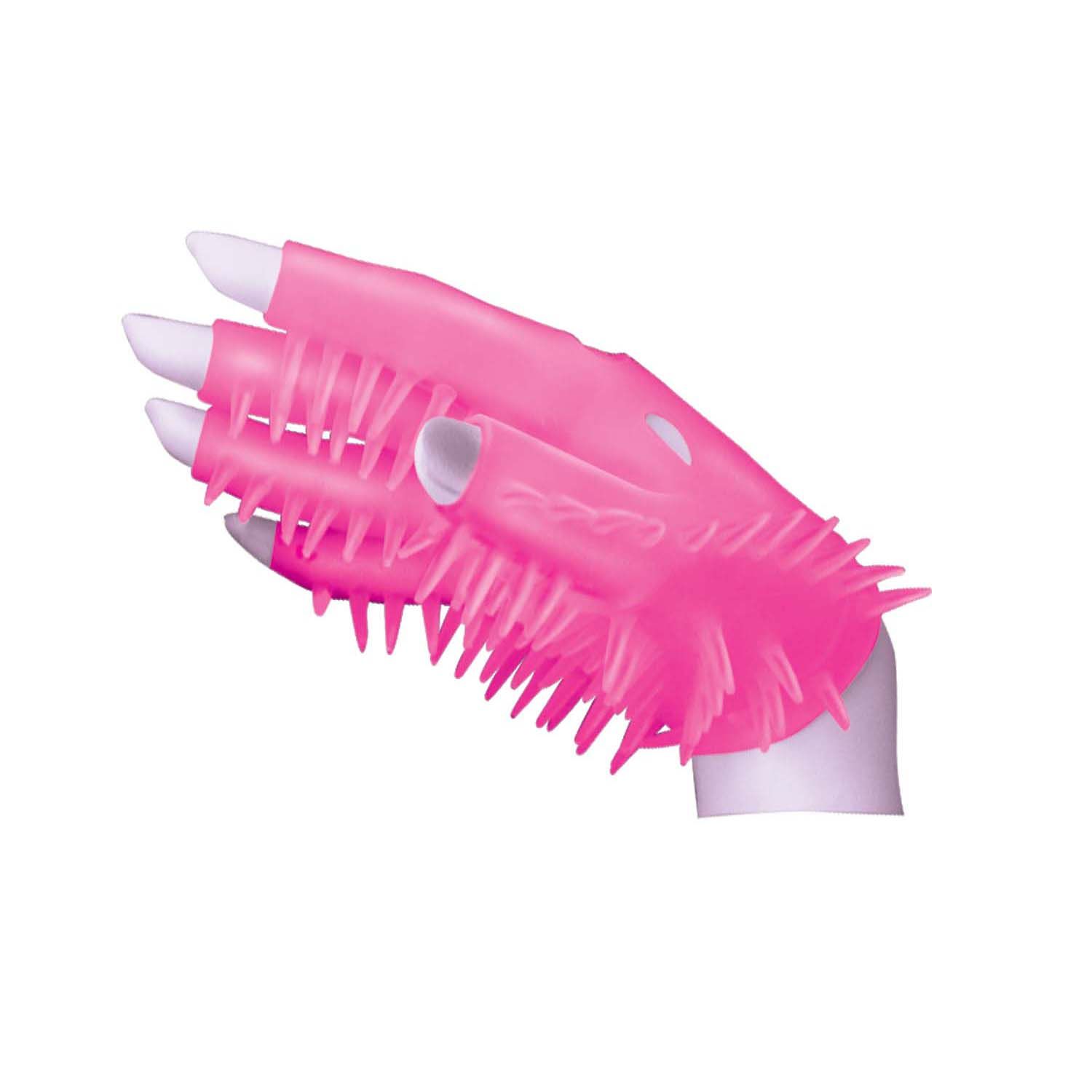 Guante masturbador en color rosa