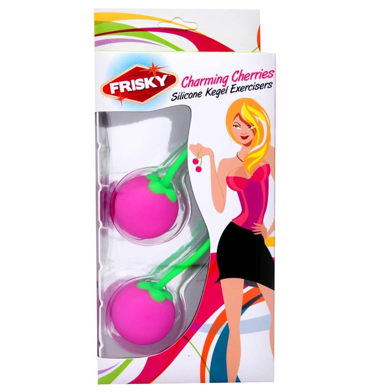 Ejercitadores de Kegel de silicona Frisky Charming Cherries
