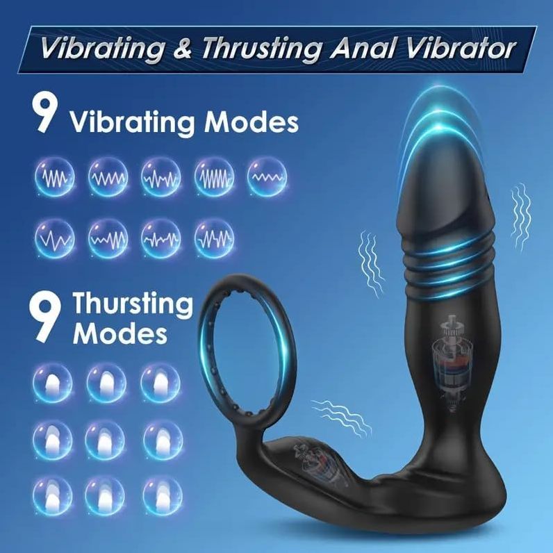 Estimulador y masajeador de prostata con APP