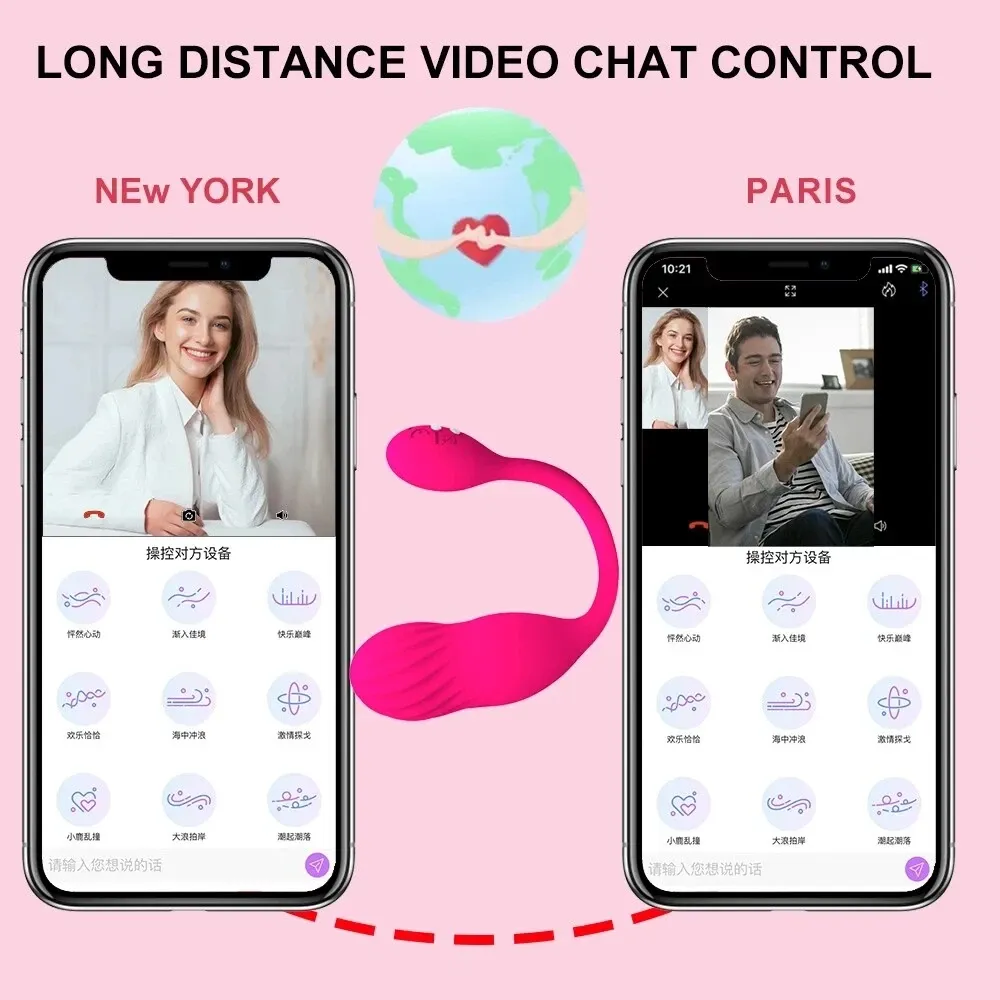 Vibrador inalambrico LEVETT con APP