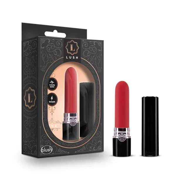 Lápiz labial vibrador recargable Blush Lush Lina
