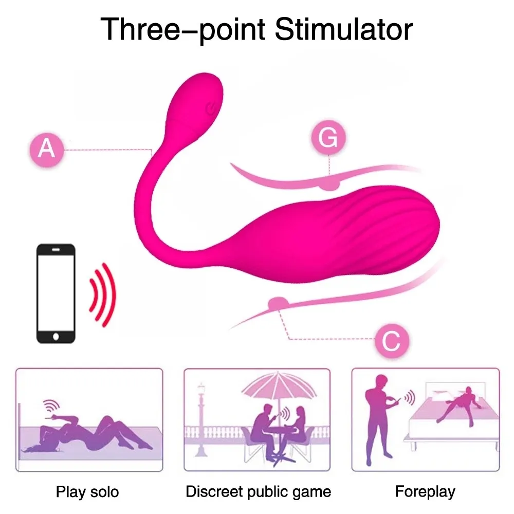 Vibrador inalambrico LEVETT con APP