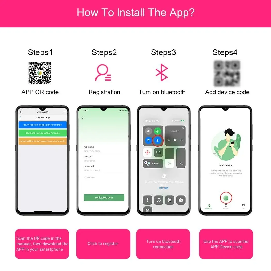 Vibrador inalambrico LEVETT con APP