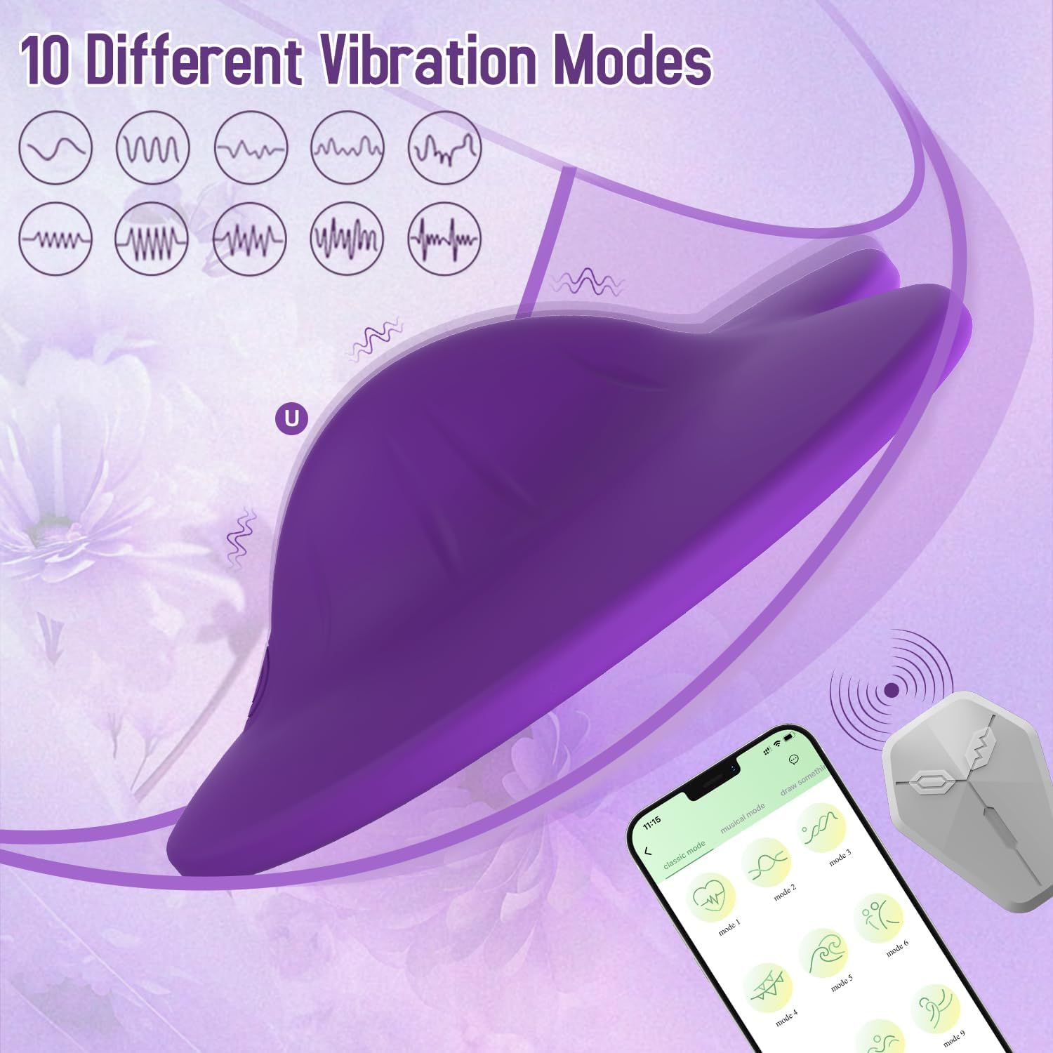 Panty vibrador SWEETSPACE con APP