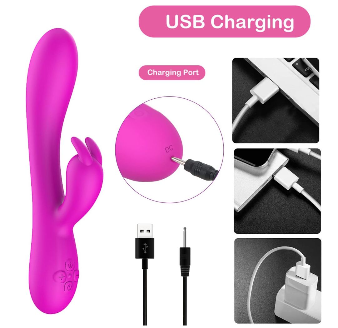 Vibrador Conejo con calefacción