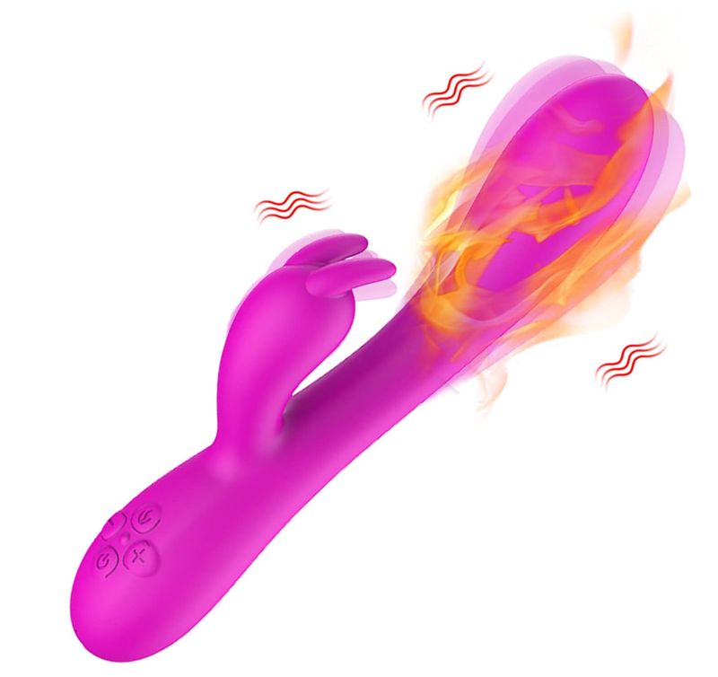 Vibrador Conejo con calefacción