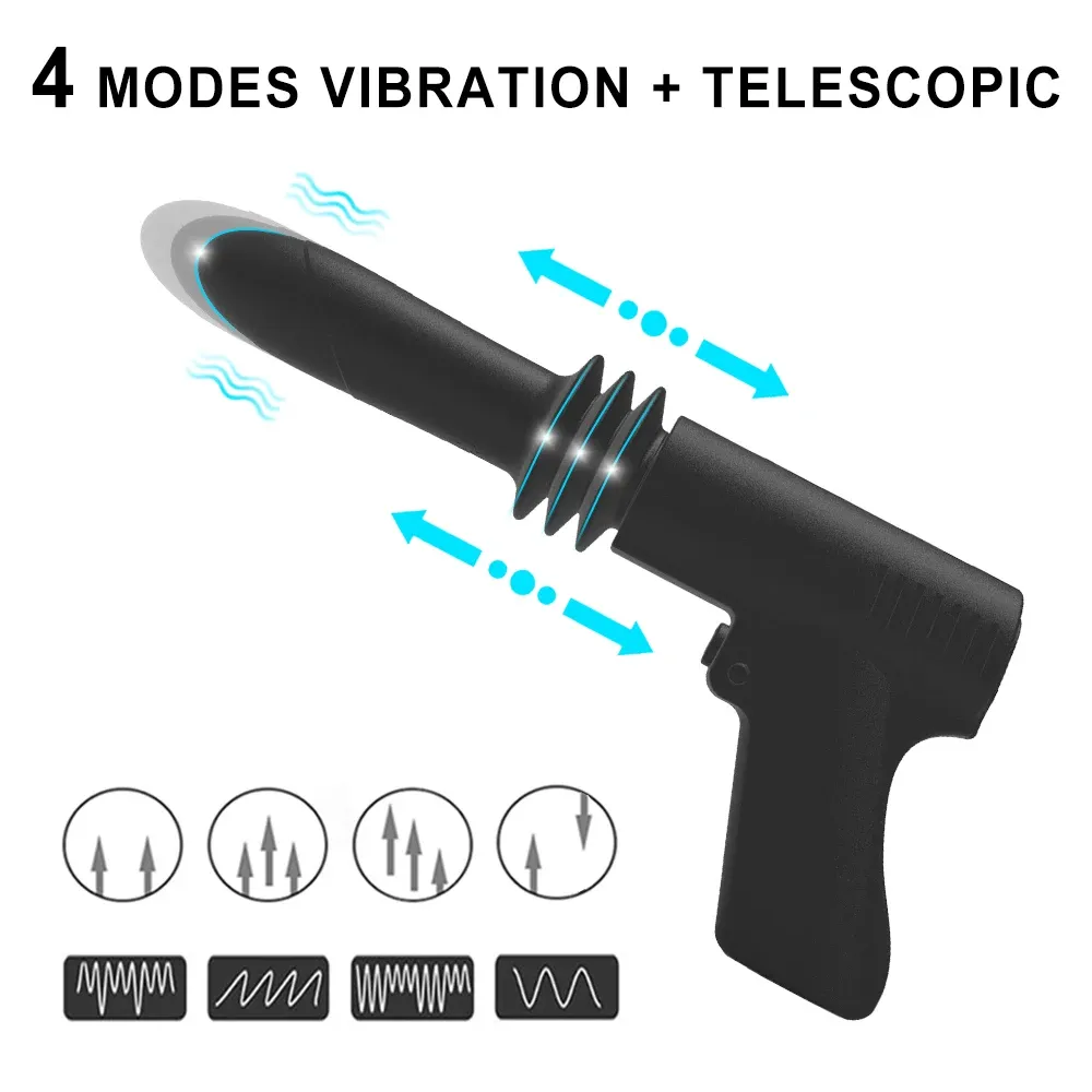 Maquina sexual tipo pistola