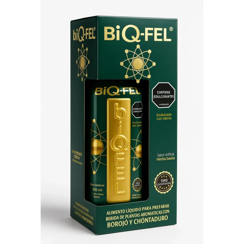 BiQ-FEL 500ml Con Chontaduro y Borojo