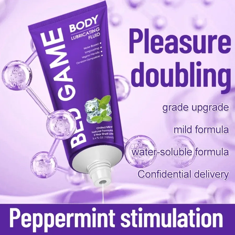 Lubricante Intimo Menta Fria BED GAME