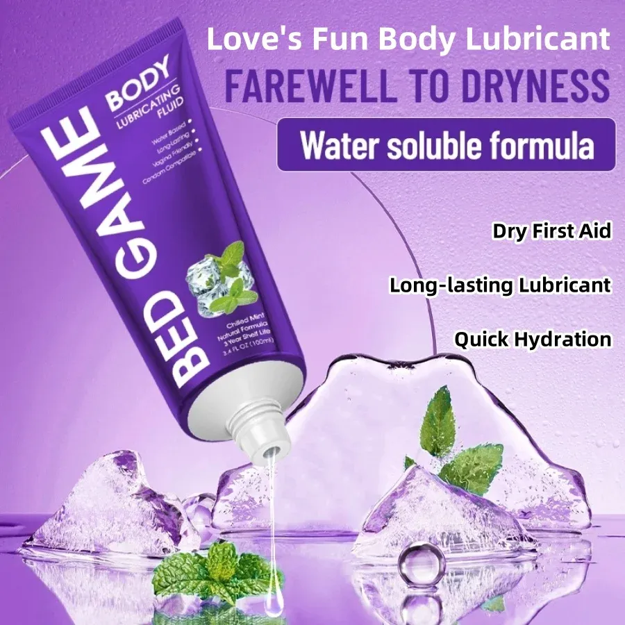 Lubricante Intimo Menta Fria BED GAME