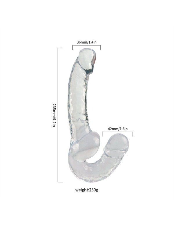 Dildo doble penetración