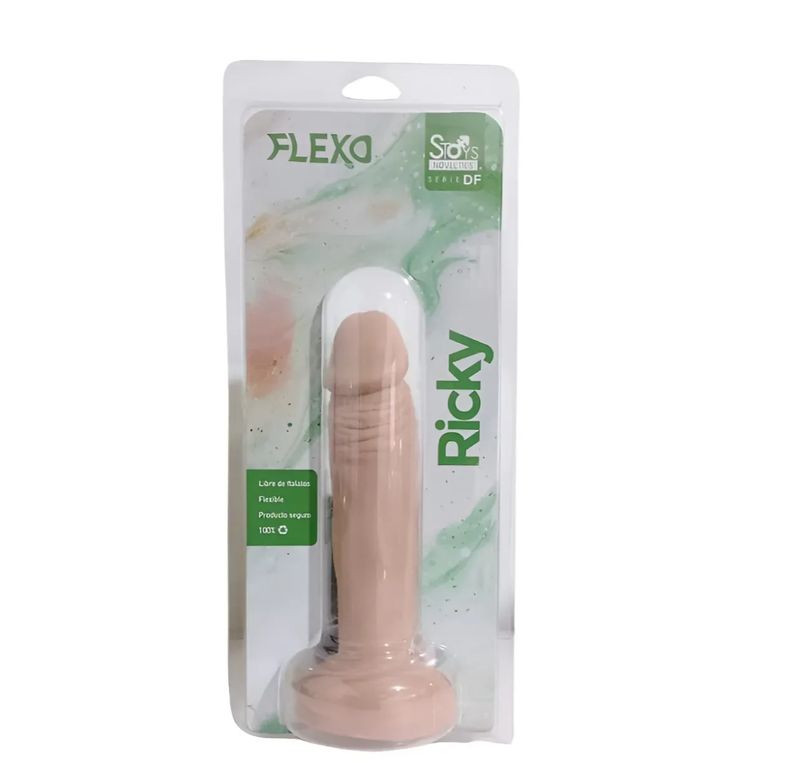 Dildo Flexible Ricky 18Cms