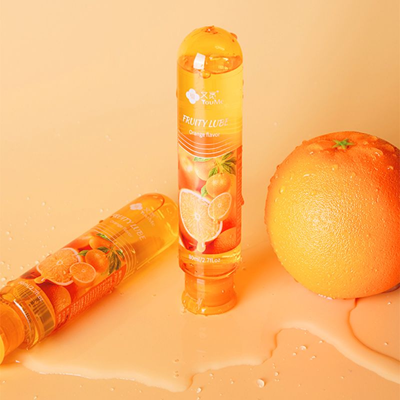 Lubricante Comestible Sabor Naranja 80ml