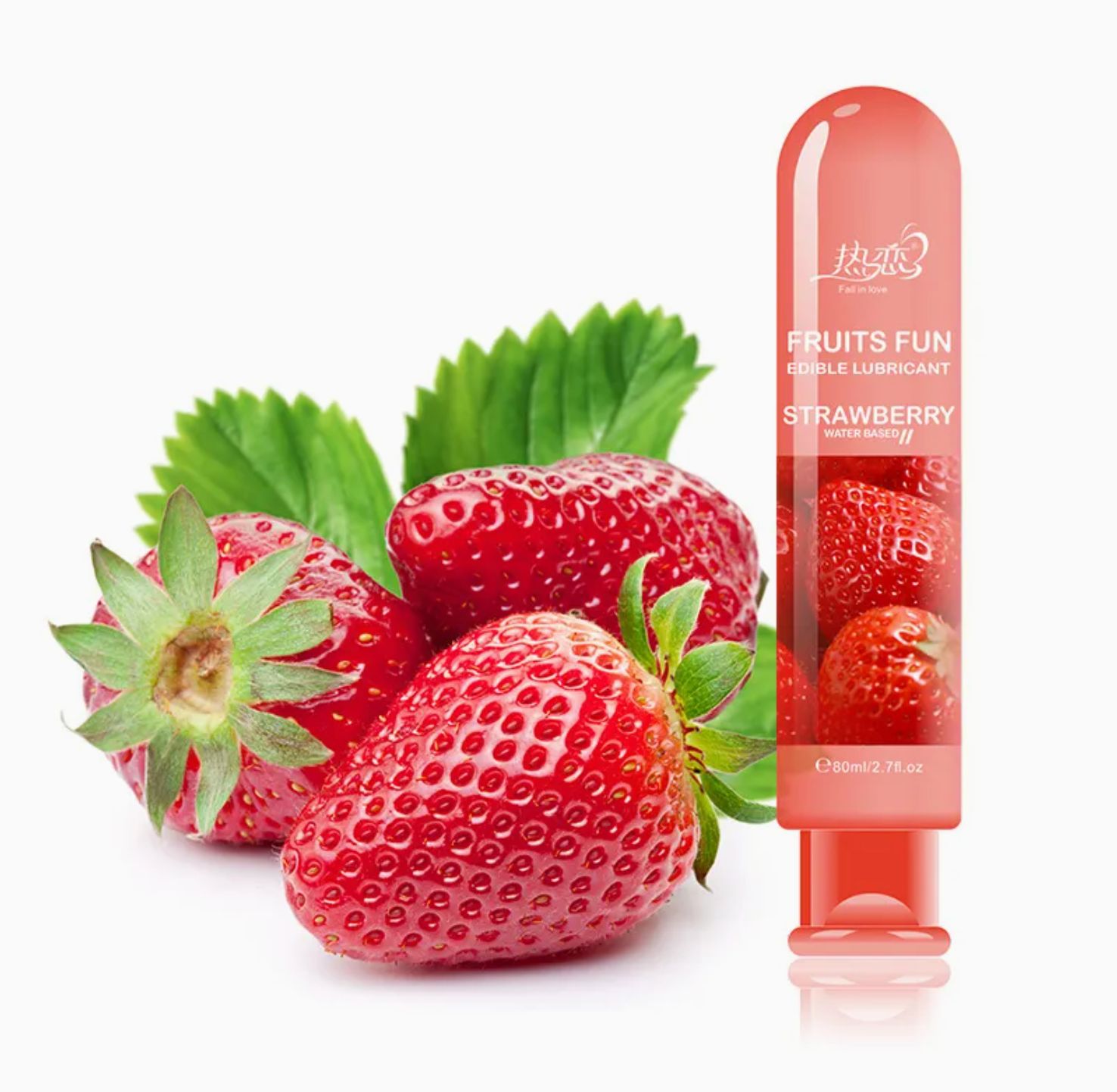 Lubricante Comestible Sabor Fresa 80ml