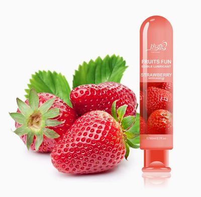 Lubricante Comestible Sabor Fresa 80ml