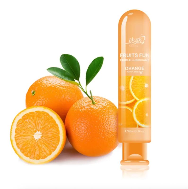 Lubricante Comestible Sabor Naranja 80ml