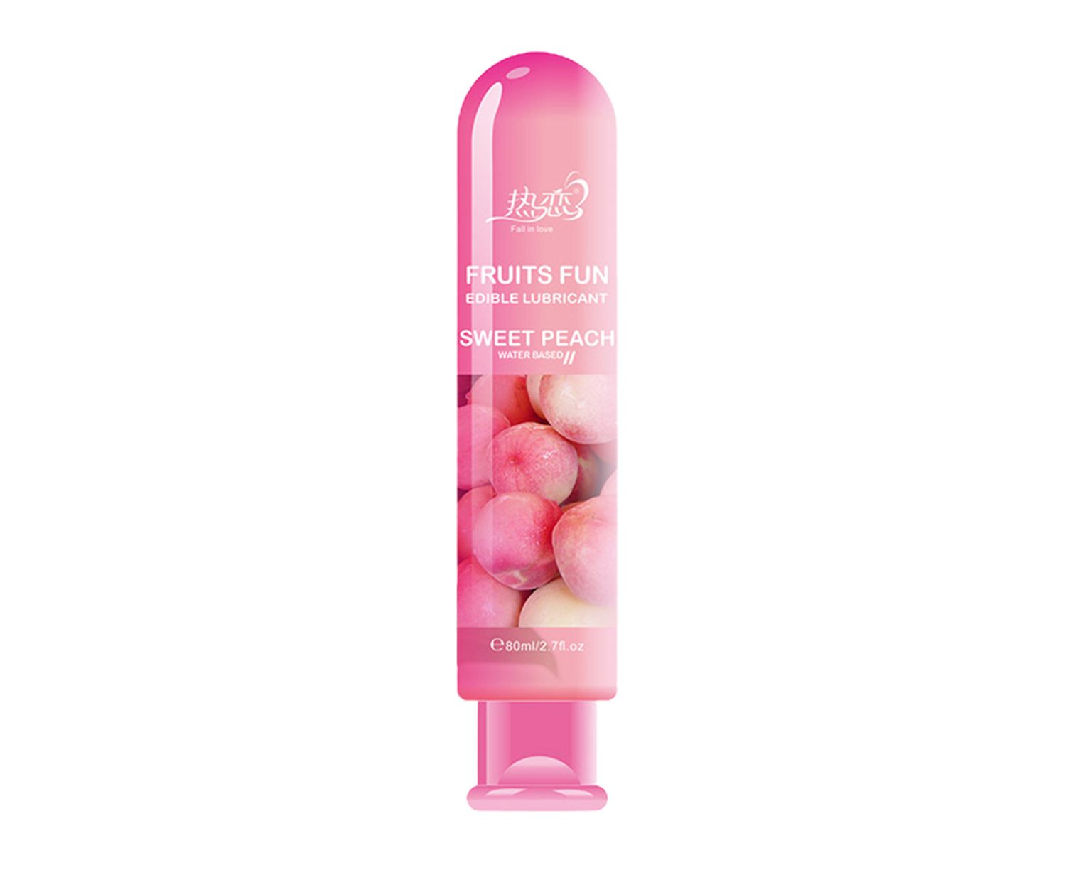 Lubricante Comestible Sabor Durazno 80ml