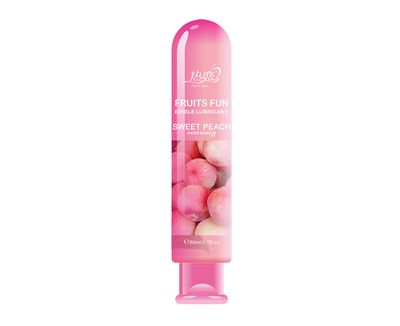 Lubricante Comestible Sabor Durazno 80ml
