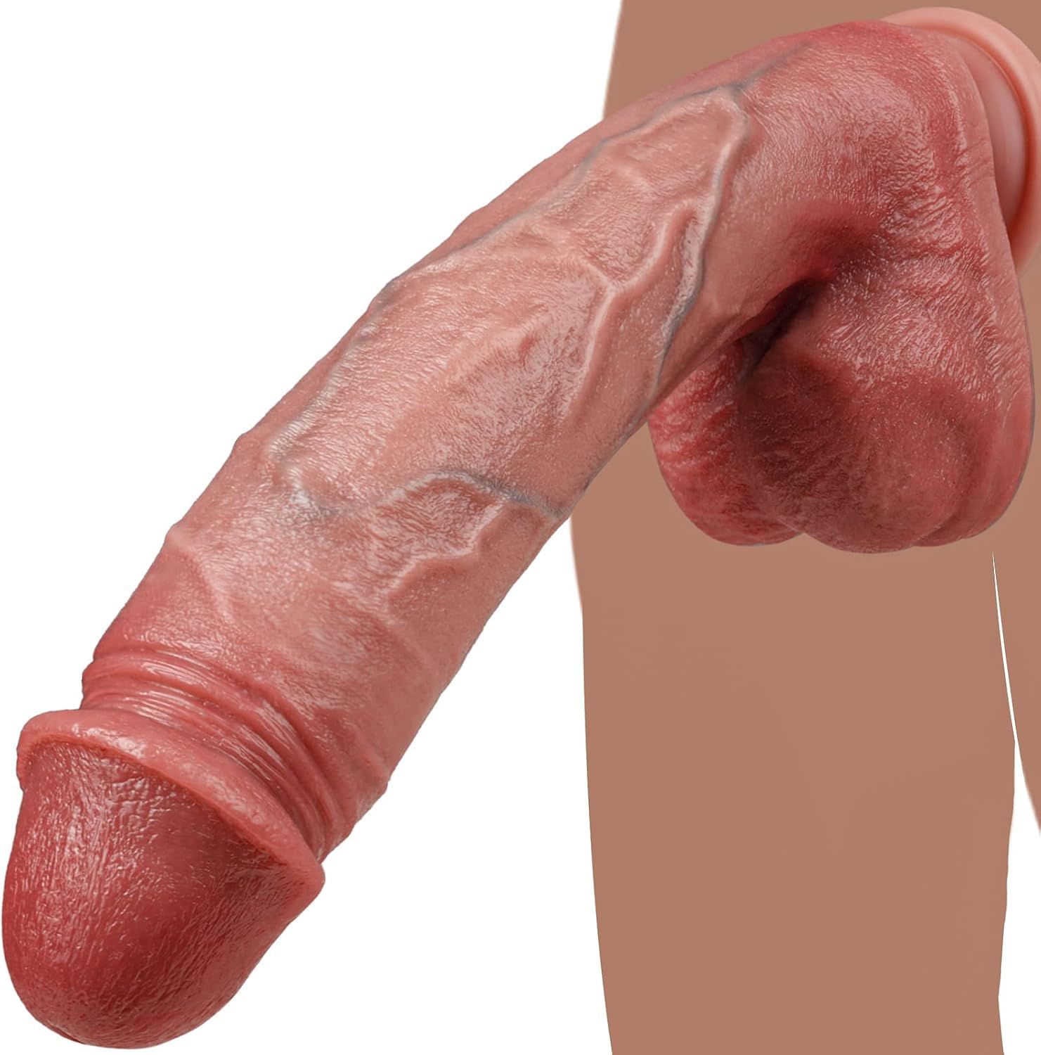 Súper Dildo consolador Realista 28cm / 11&quot;
