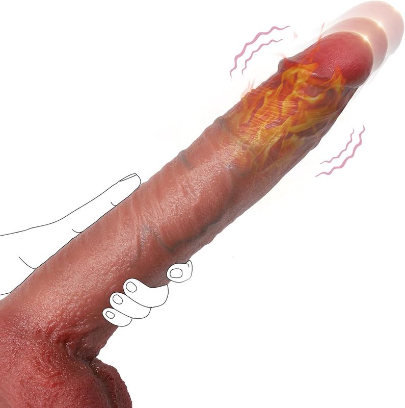 Dildo Vibrador Realista  28cms Control Remoto