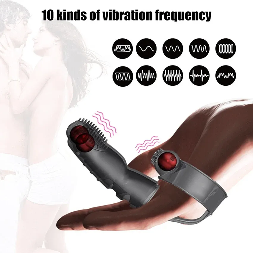 Vibrador Recargable Doble Dedo Punto G