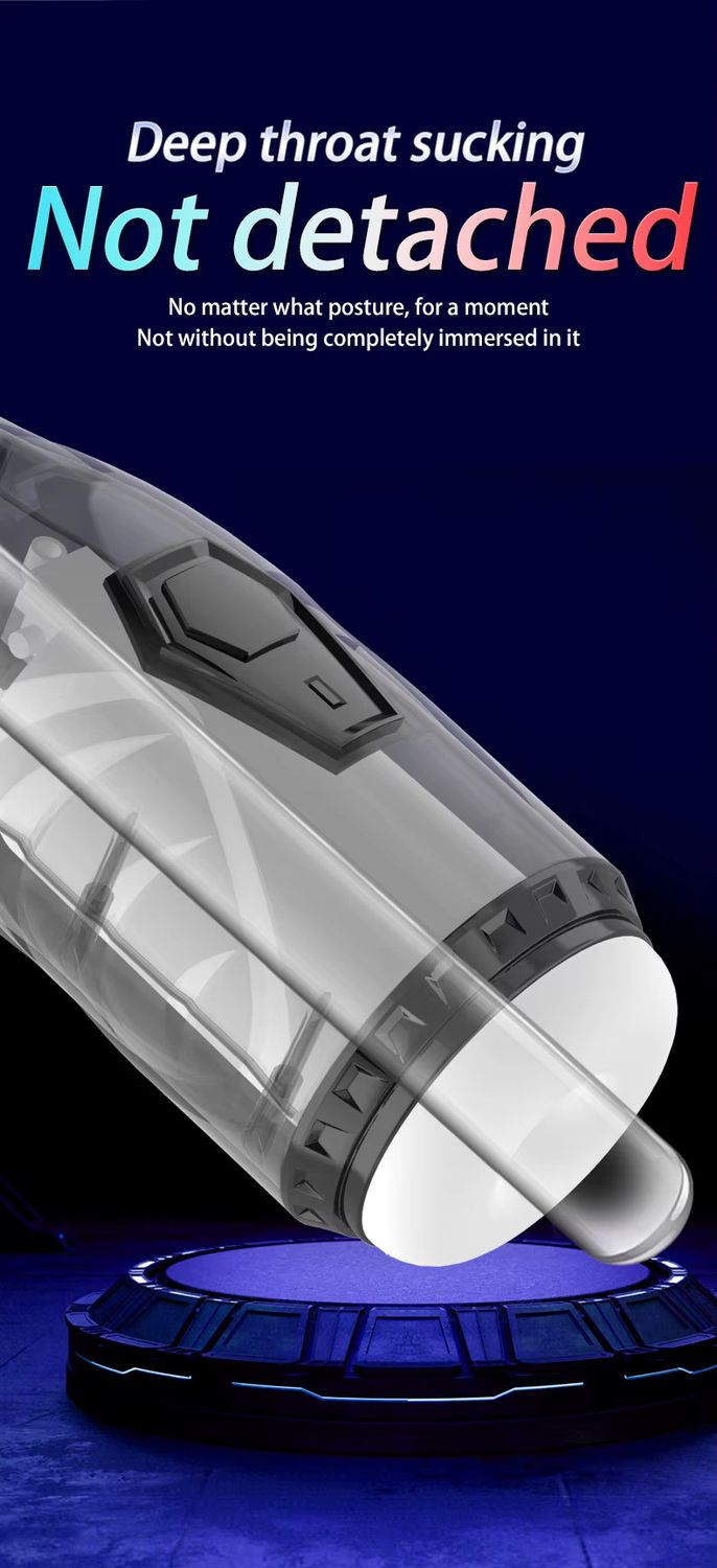 Masturbador y Vibrador con Succion