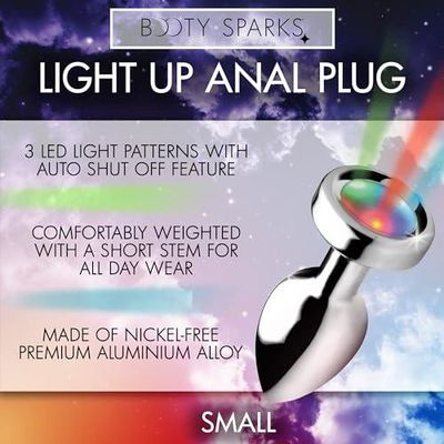 Plug anal pequeño iluminado Booty Sparks