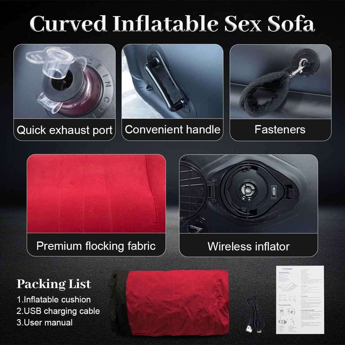 Sillón Kamasutra Autoinflable