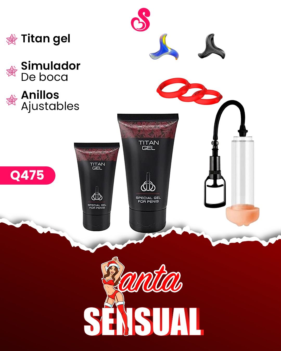 COMBO #3 SANTA SENSUAL