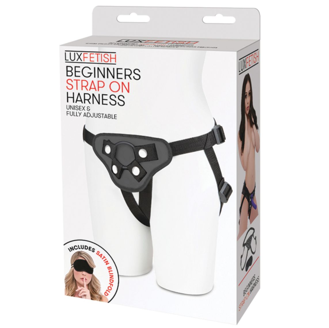 Arnés con Correa para Principiantes Lux Fetish Ajustable