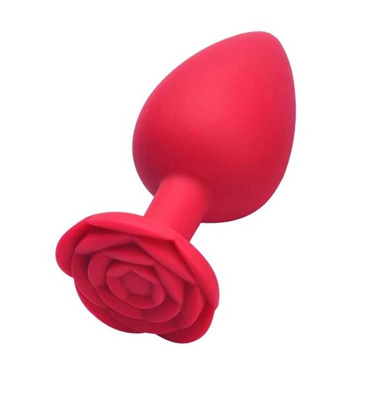 Plug Anal Silicona Rosita Talla S