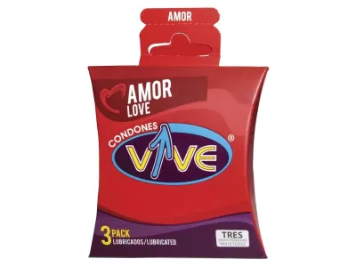 Vive Preservativo Amor 3 Pack