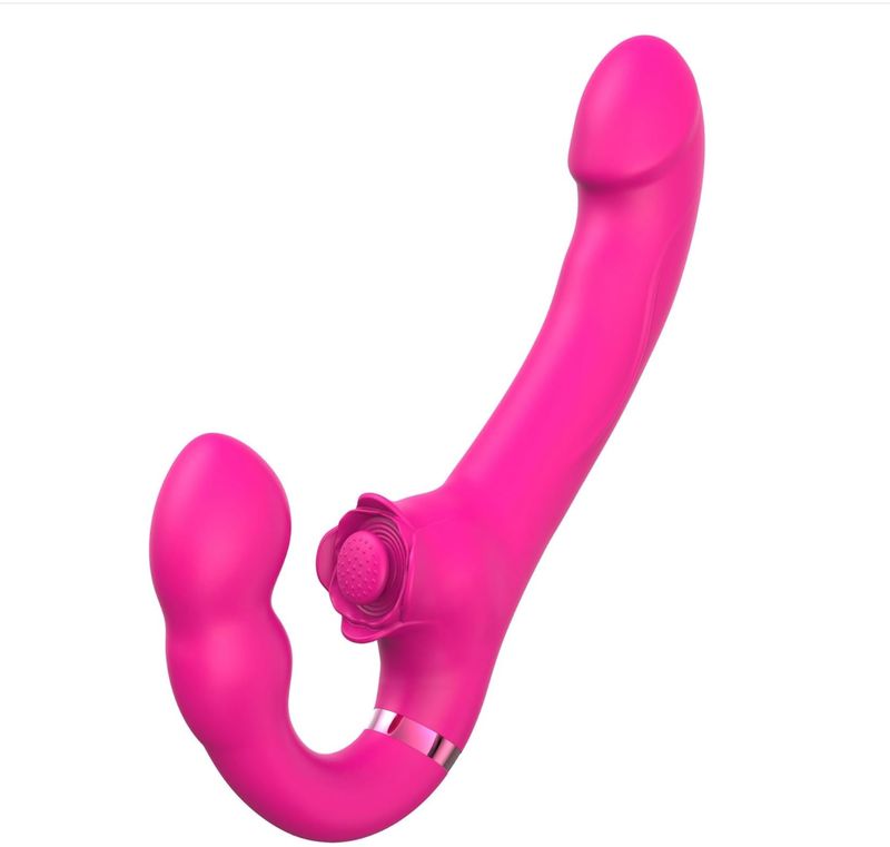 Vibrador Punto G Doble Motor Control Remoto Flexible