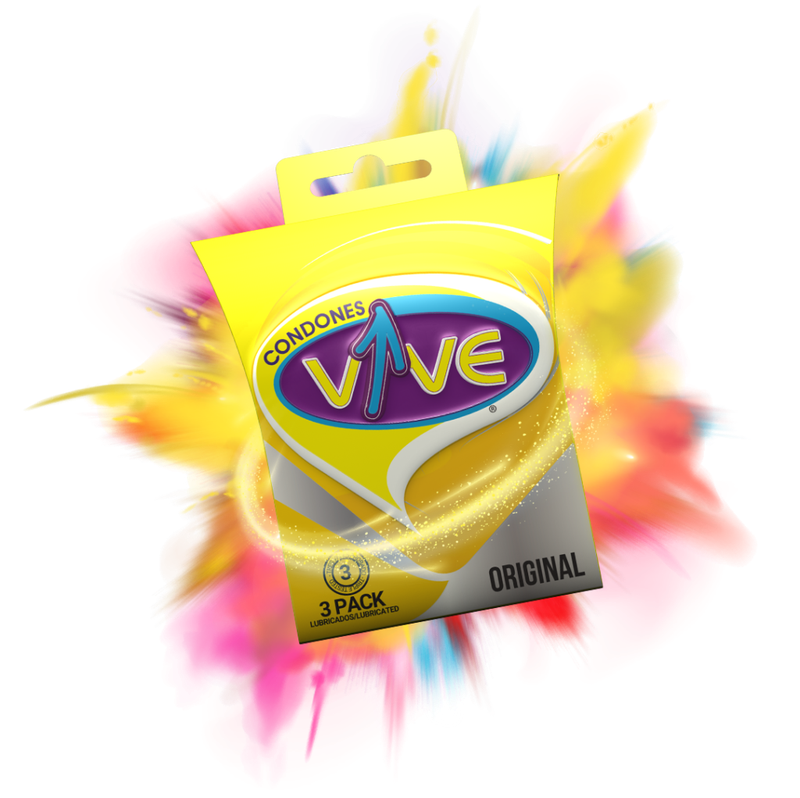 CONDONES VIVE ORIGINAL 3PACK
